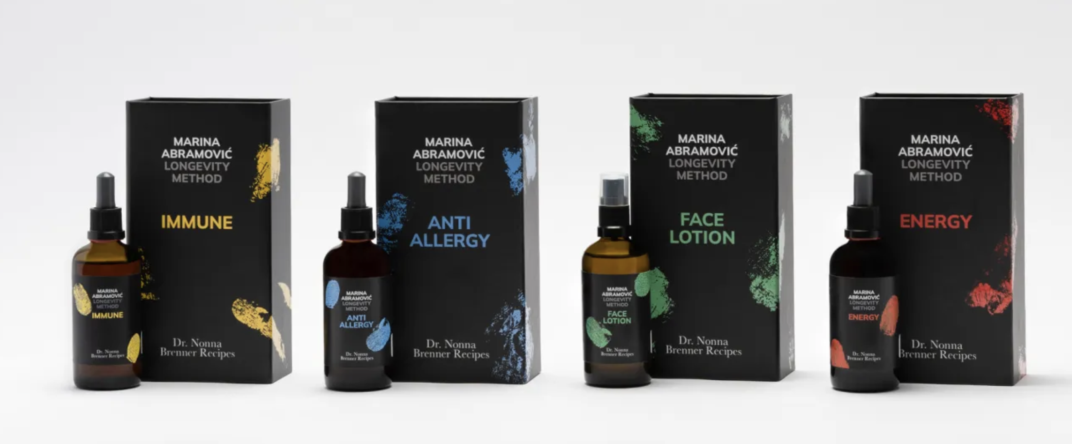 Beautyprodukte von Marina Abramović