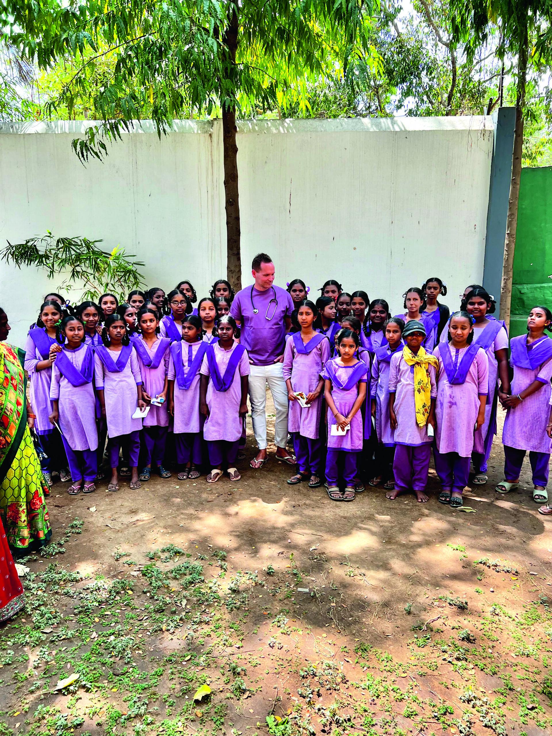 Dr. Christian Merkel in Indien